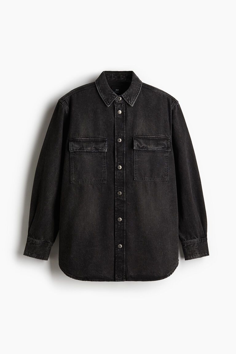 Oversized Fit Denim shirt