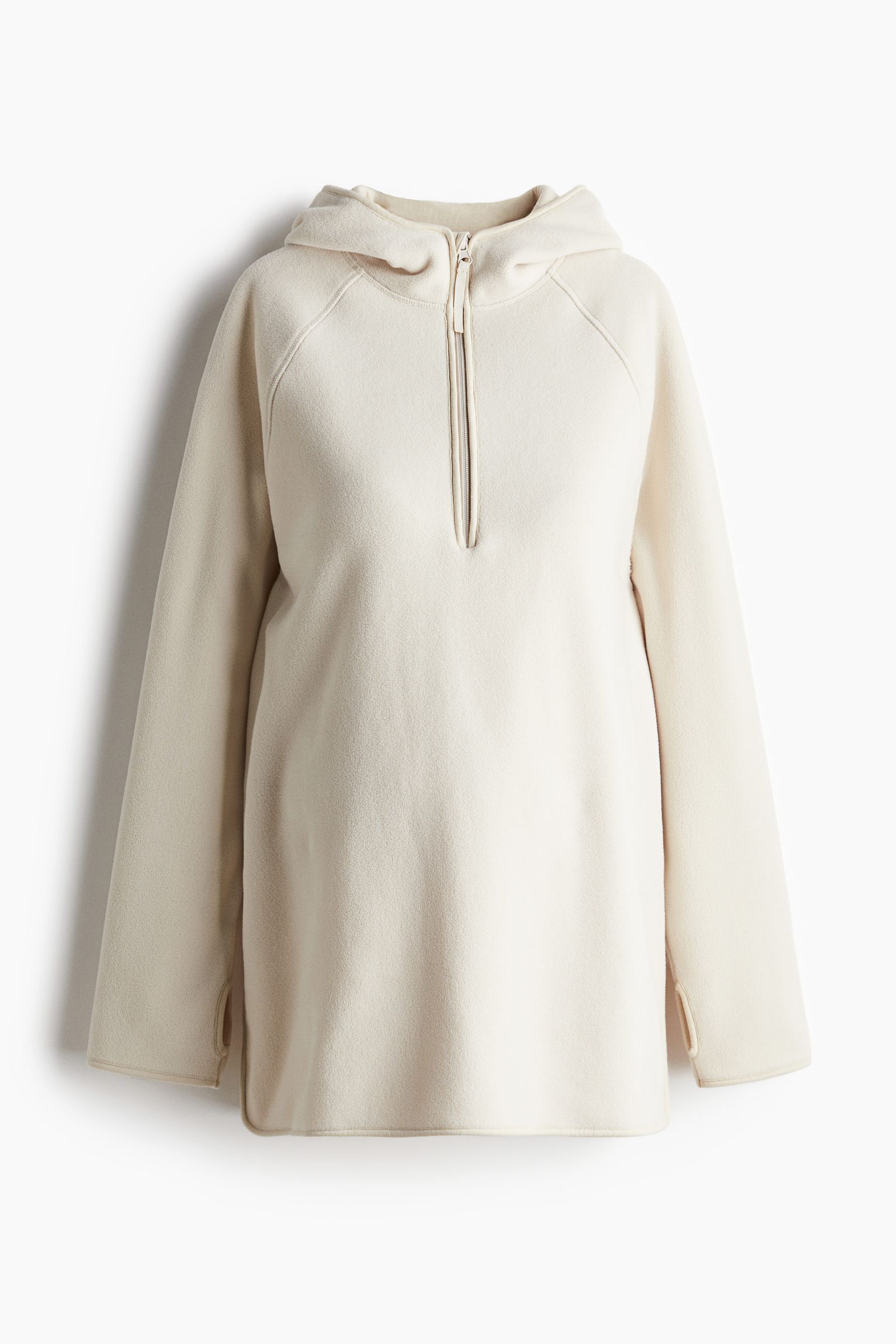 MAMA Before & After Hooded fleece jacket