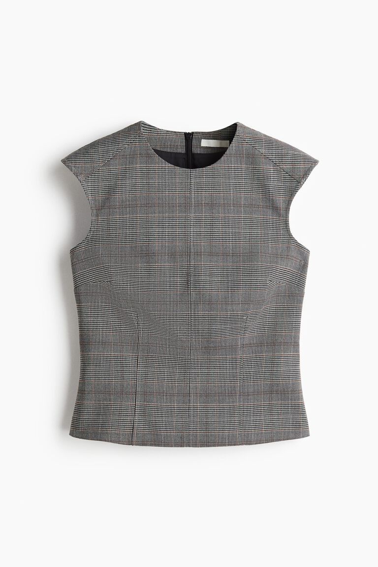 Cap-sleeved top
