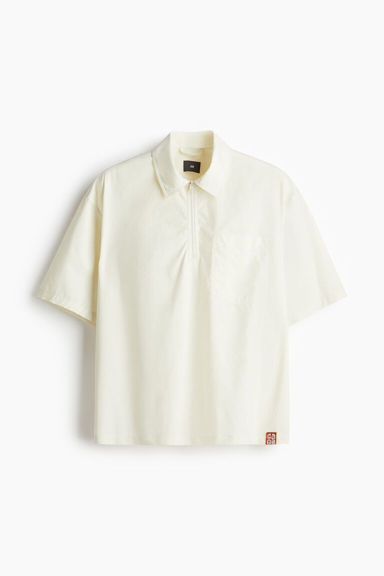 Loose Fit Zip-top shirt