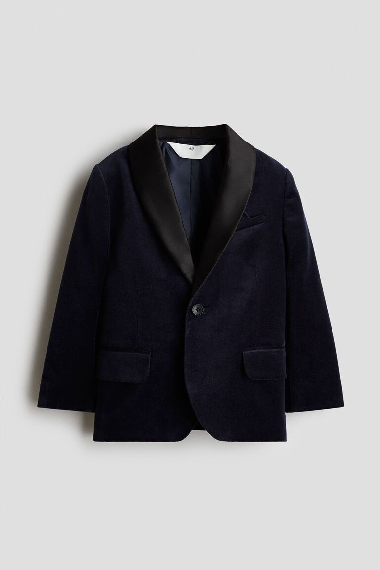 Velvet tuxedo jacket