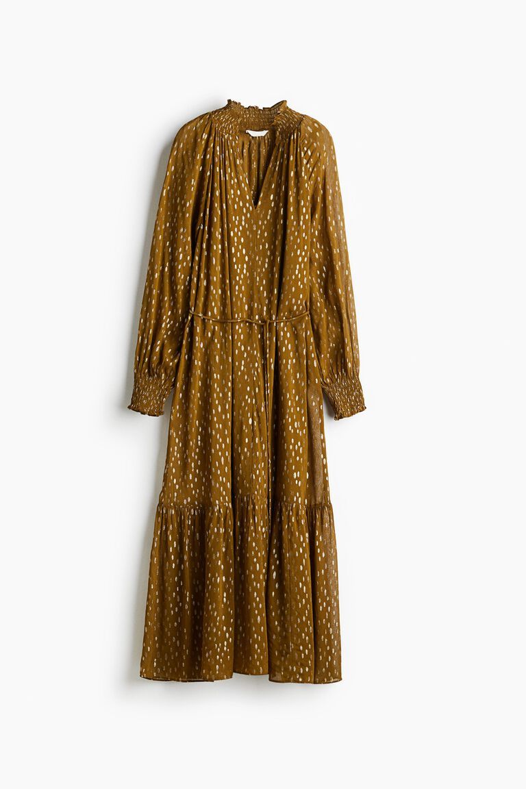 Patterned maxi dress