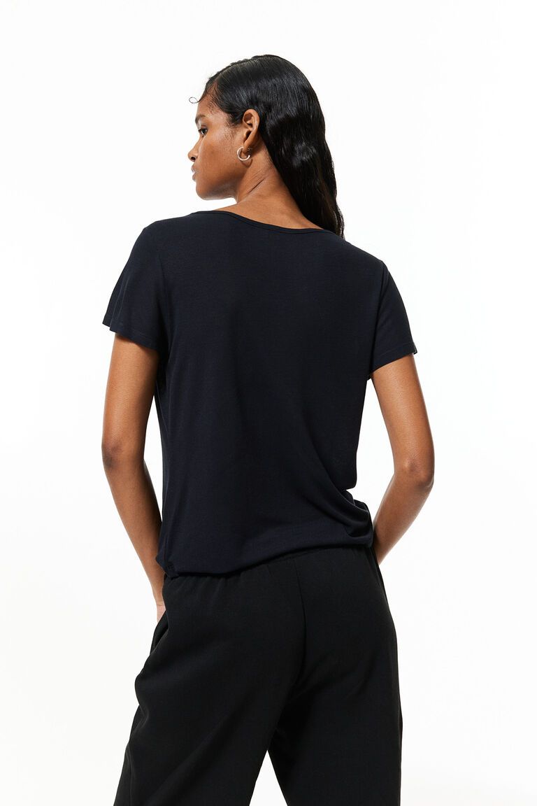 Ribbed T-shirt