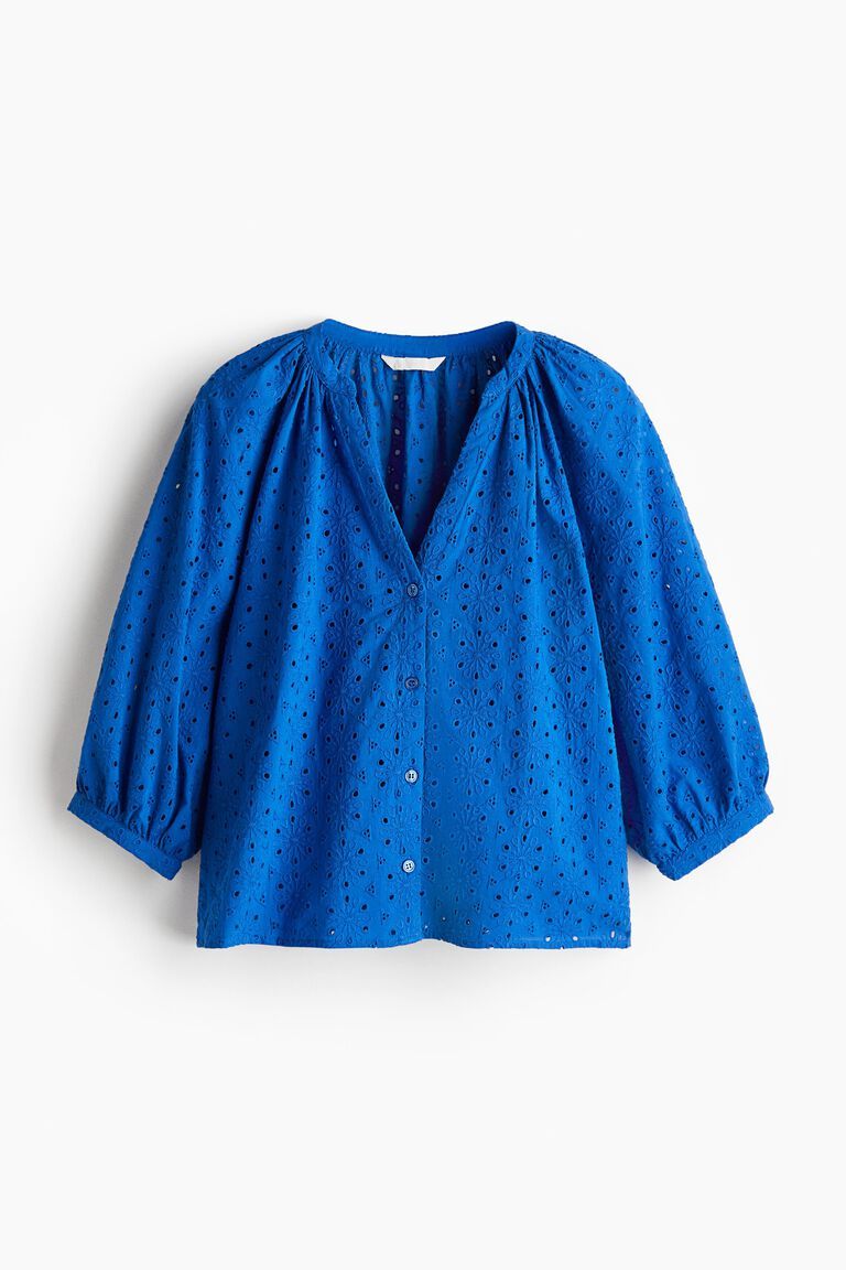 Broderie anglaise blouse