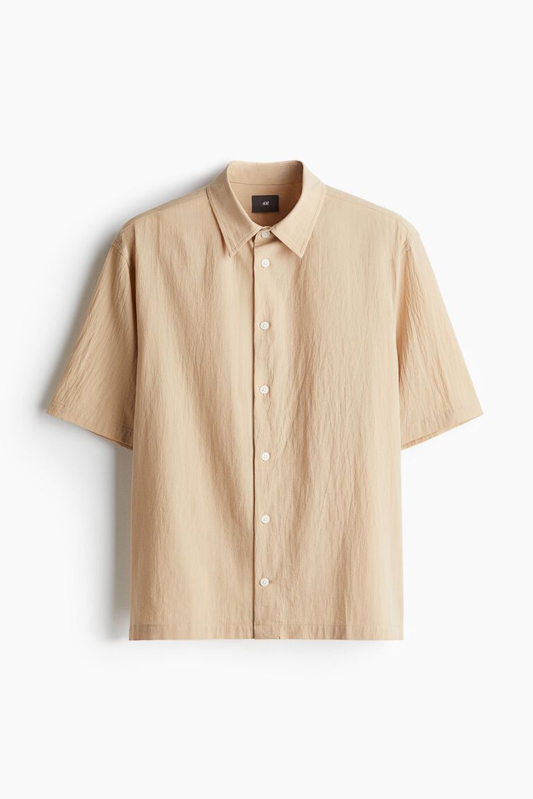 Loose Fit Crinkled shirt