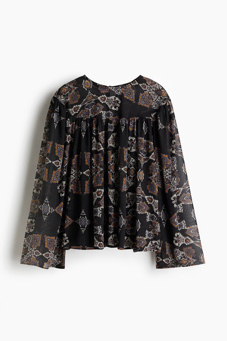 Patterned blouse