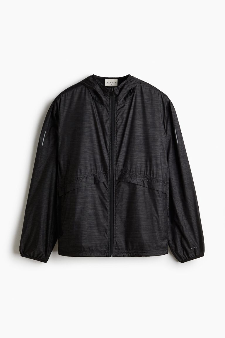 Loose Fit Water-repellent running jacket