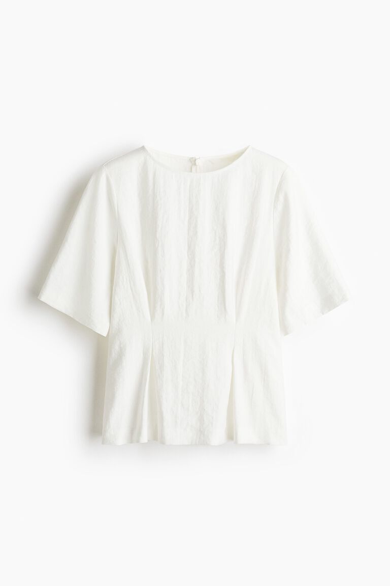 Waisted blouse