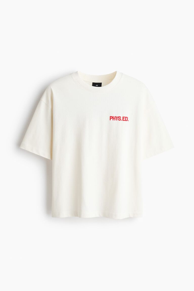 Oversized Fit Printed T-shirt
