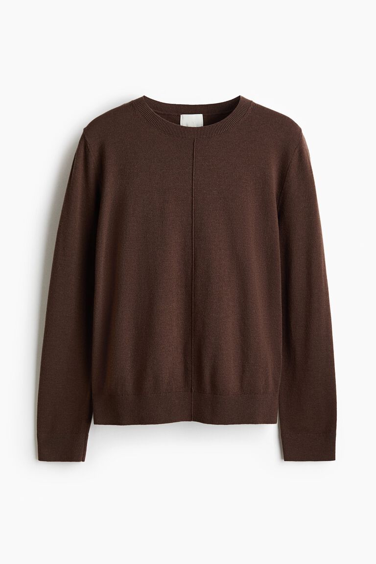 Fine-knit jumper