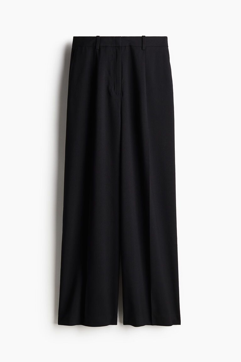 Straight tailored trousers