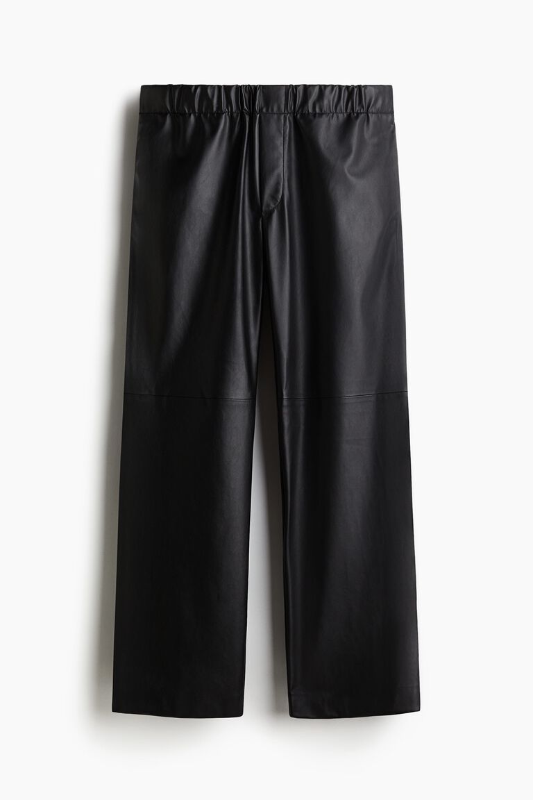 Relaxed Fit Coated trousers