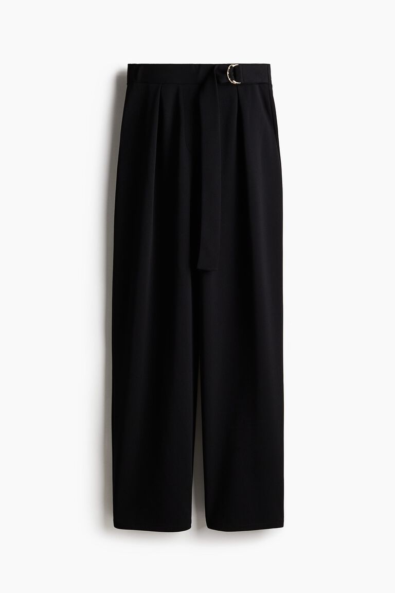Belted trousers