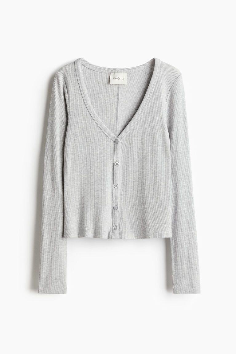 Yoga cardigan with DryMove™