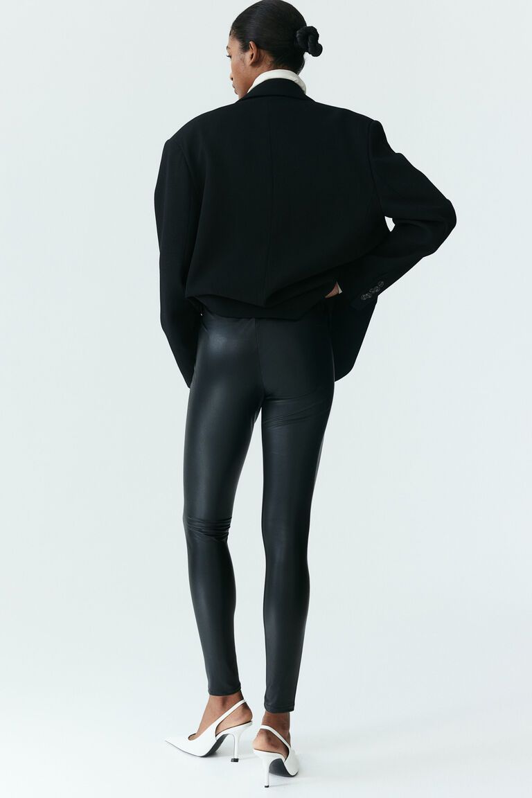 Coated leggings