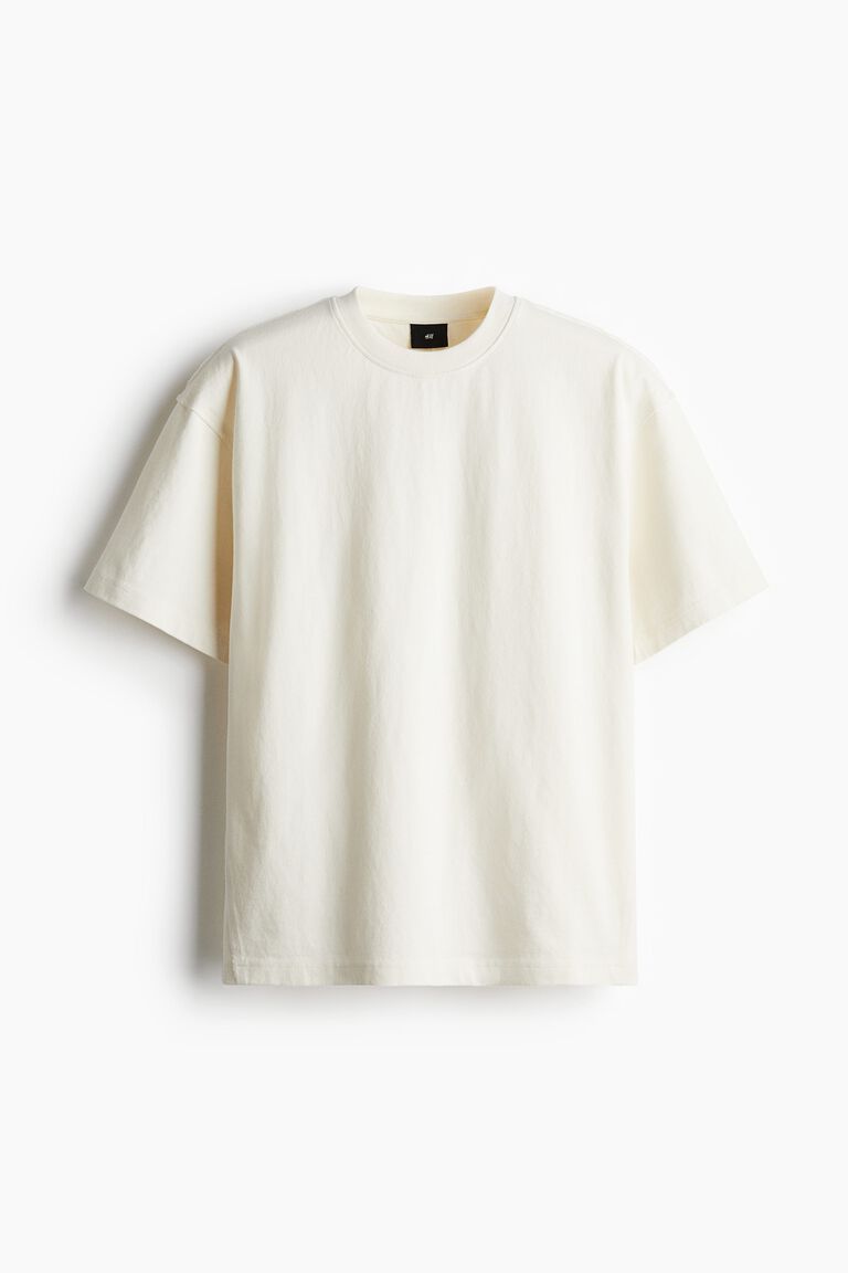 Loose Fit Seam-detail T-shirt