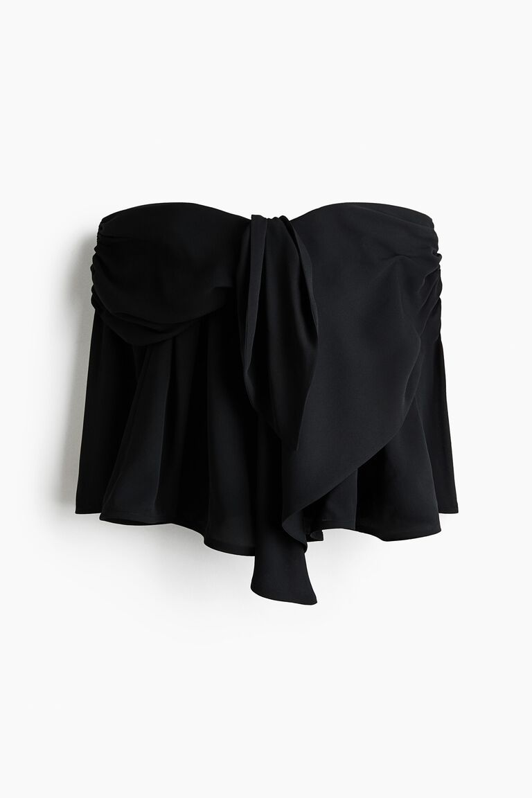 Tie-detail bandeau top