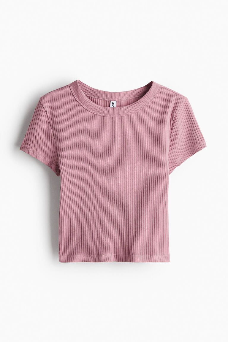 Ribbed T-shirt