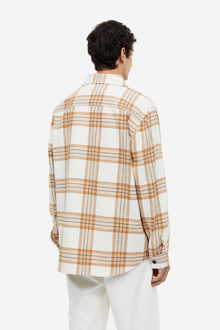 Twill overshirt