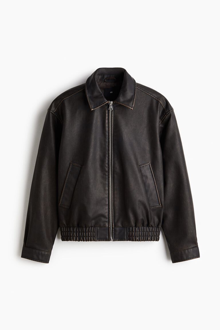 Loose Fit Washed-look jacket