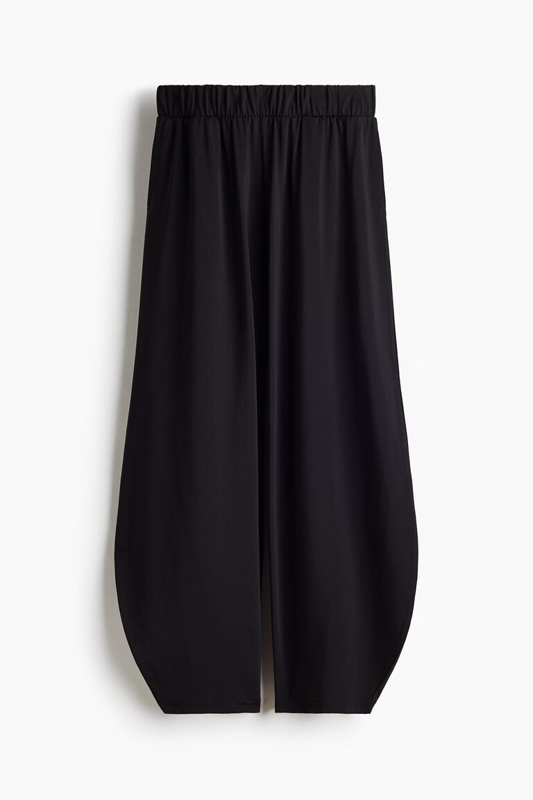Jersey balloon trousers