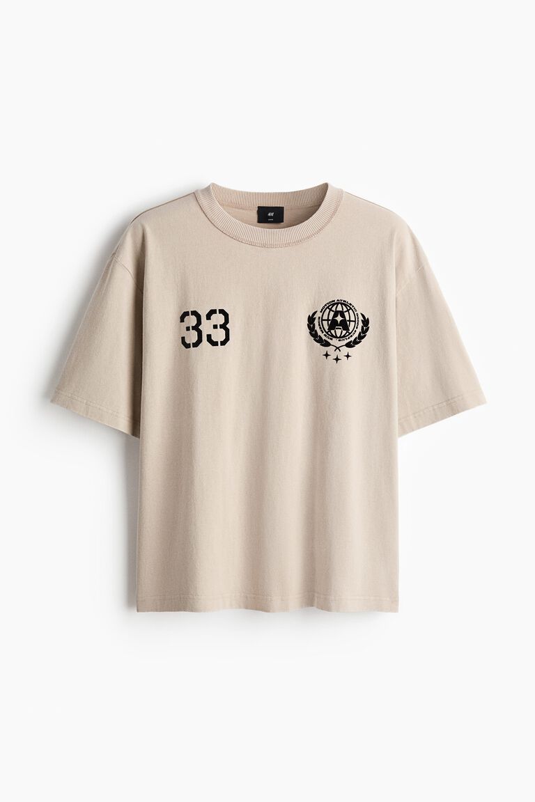 Printed Loose Fit T-shirt