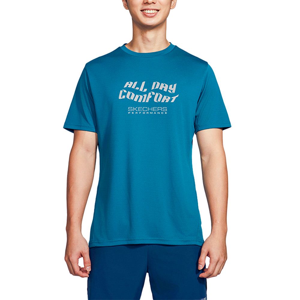 SKECHERS Urban Running: Performance Short Sleeve Tee мужская беговая футболка