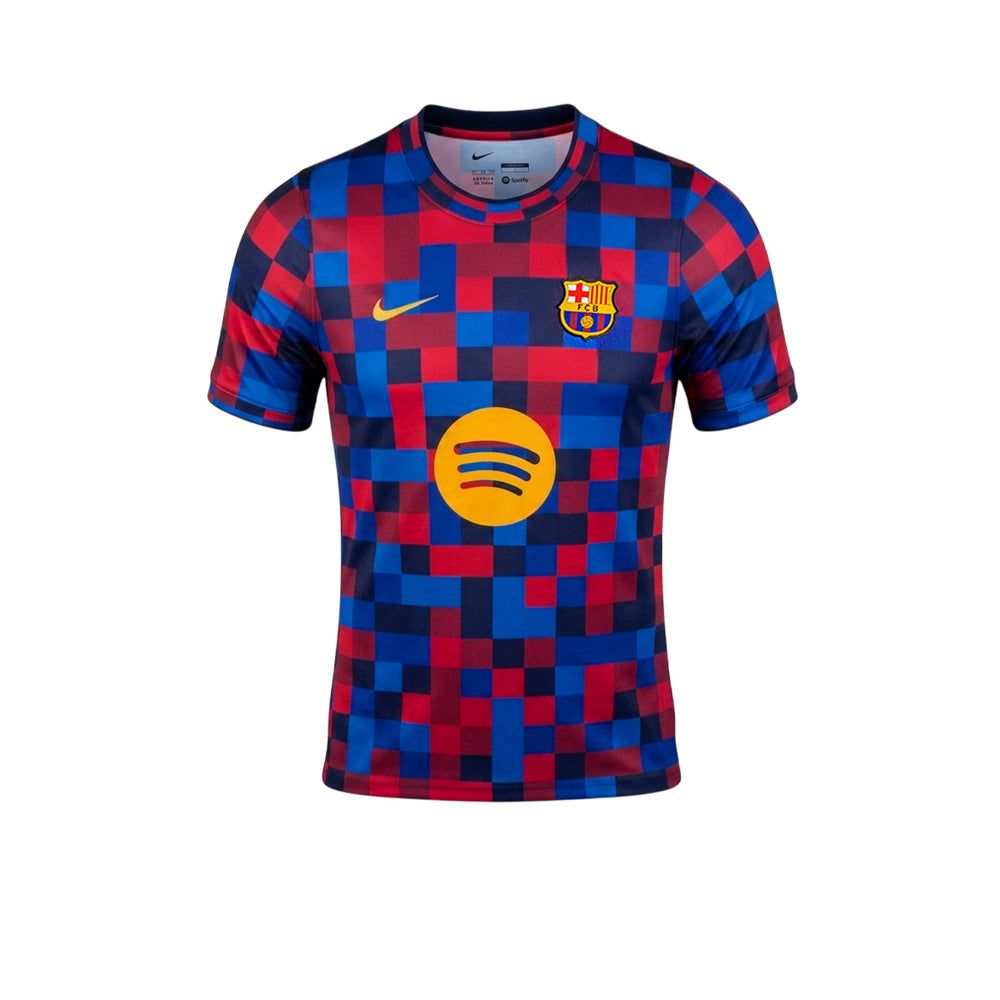 NIKE FC Barcelona Home Pre-Match мужская футбольная футболка