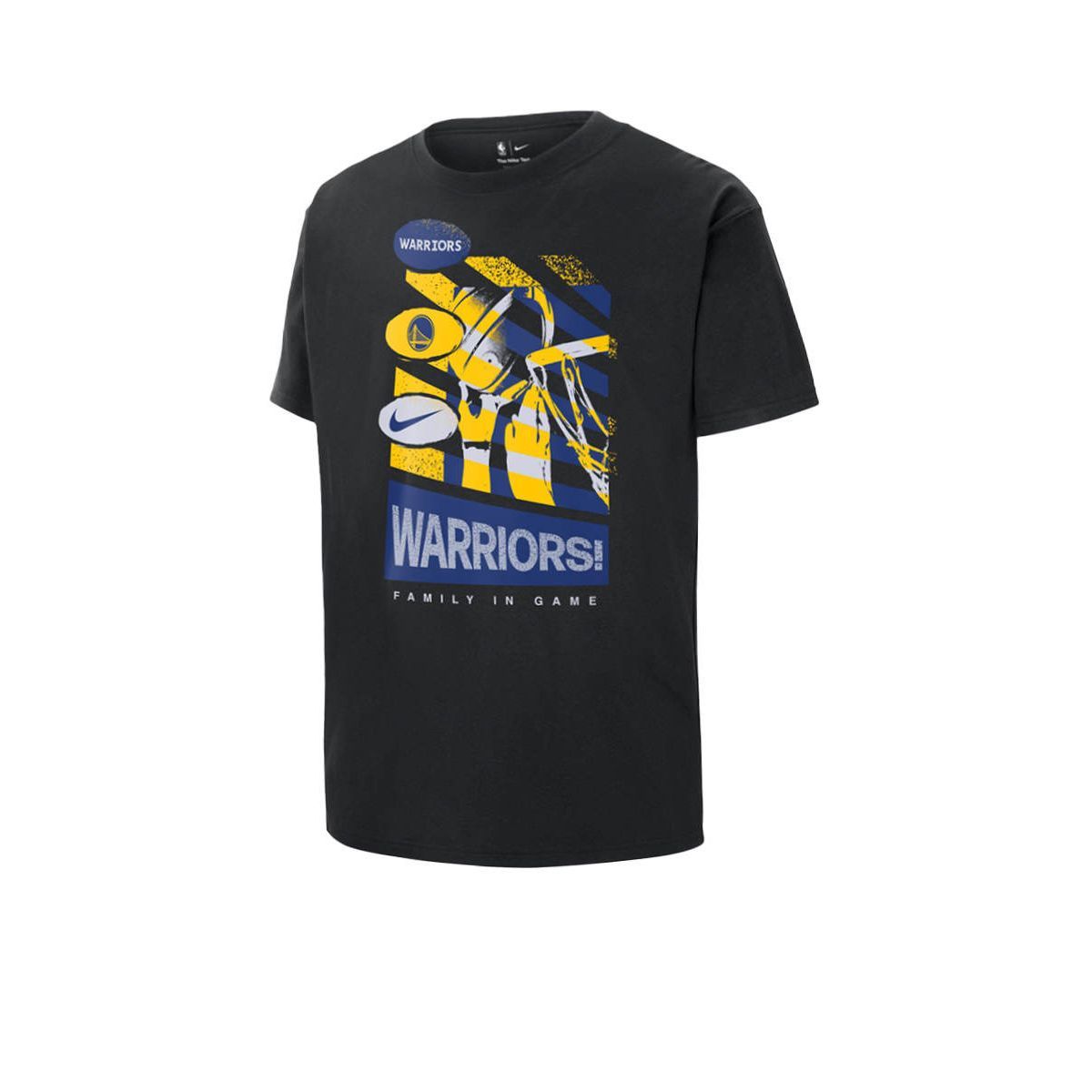 NIKE Golden State Warriors Courtside мужская баскетбольная футболка