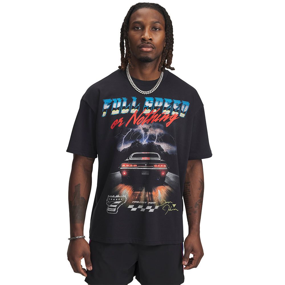 UNDER ARMOUR Project Rock Heavyweight мужская тренировочная футболка