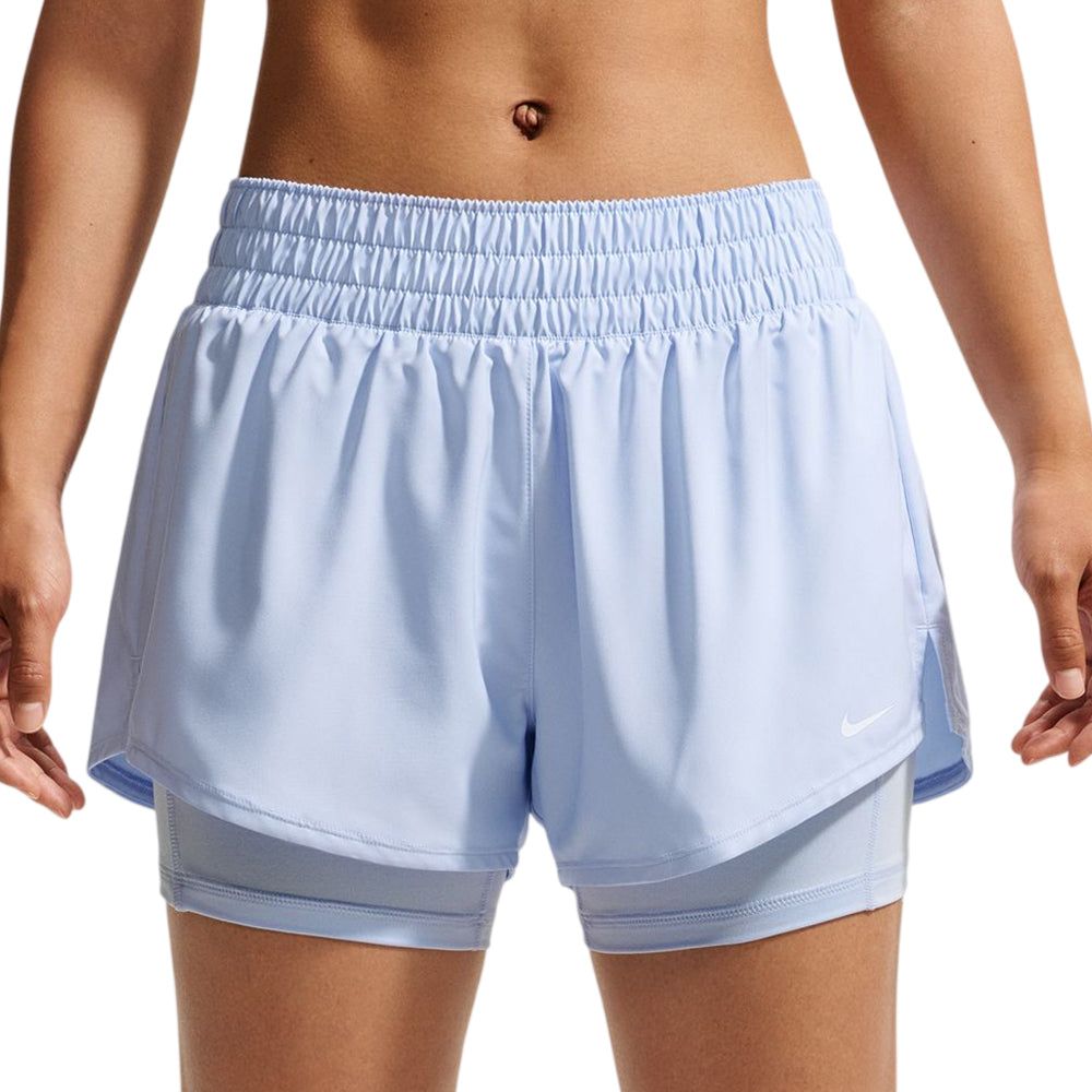 NIKE Dri-FIT One 3" 2-в-1 женские тренировочные шорты со средней посадкой