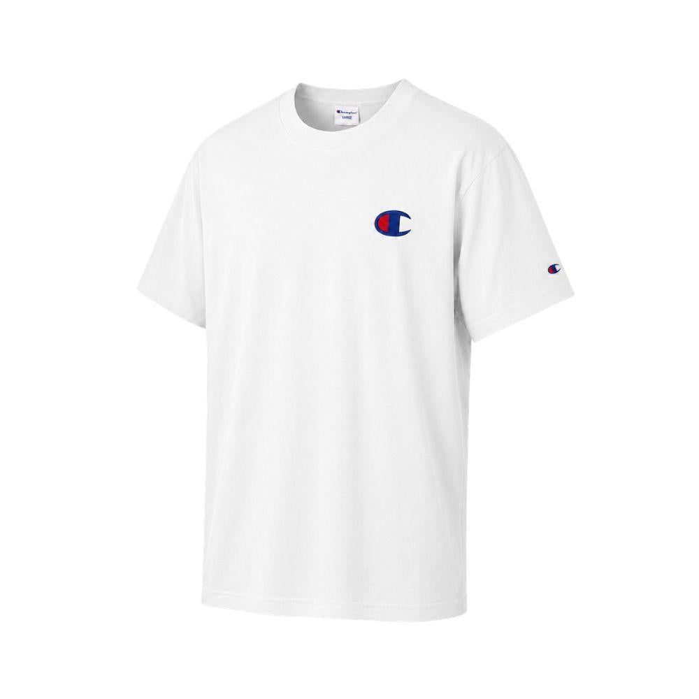 CHAMPION Essential Tee Champion C Logo мужская футболка с коротким рукавом Regular Fit