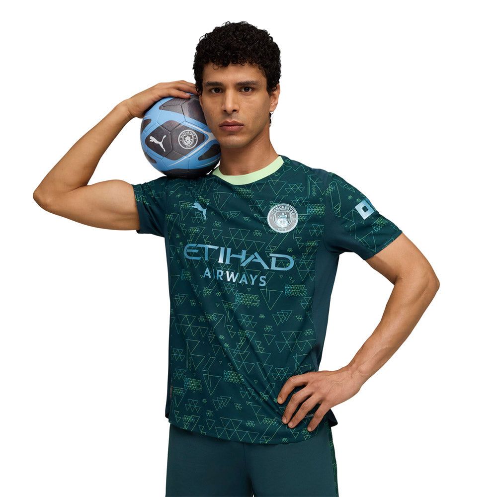 PUMA Manchester City мужская четвёртая оригинальная футболка 2025/26