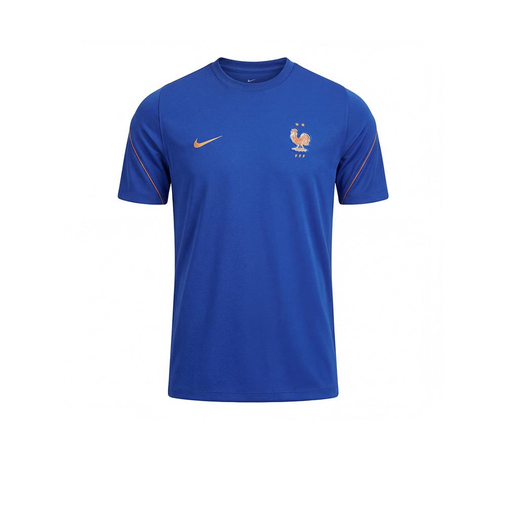 NIKE FFF (France) Strike Training мужская футбольная футболка