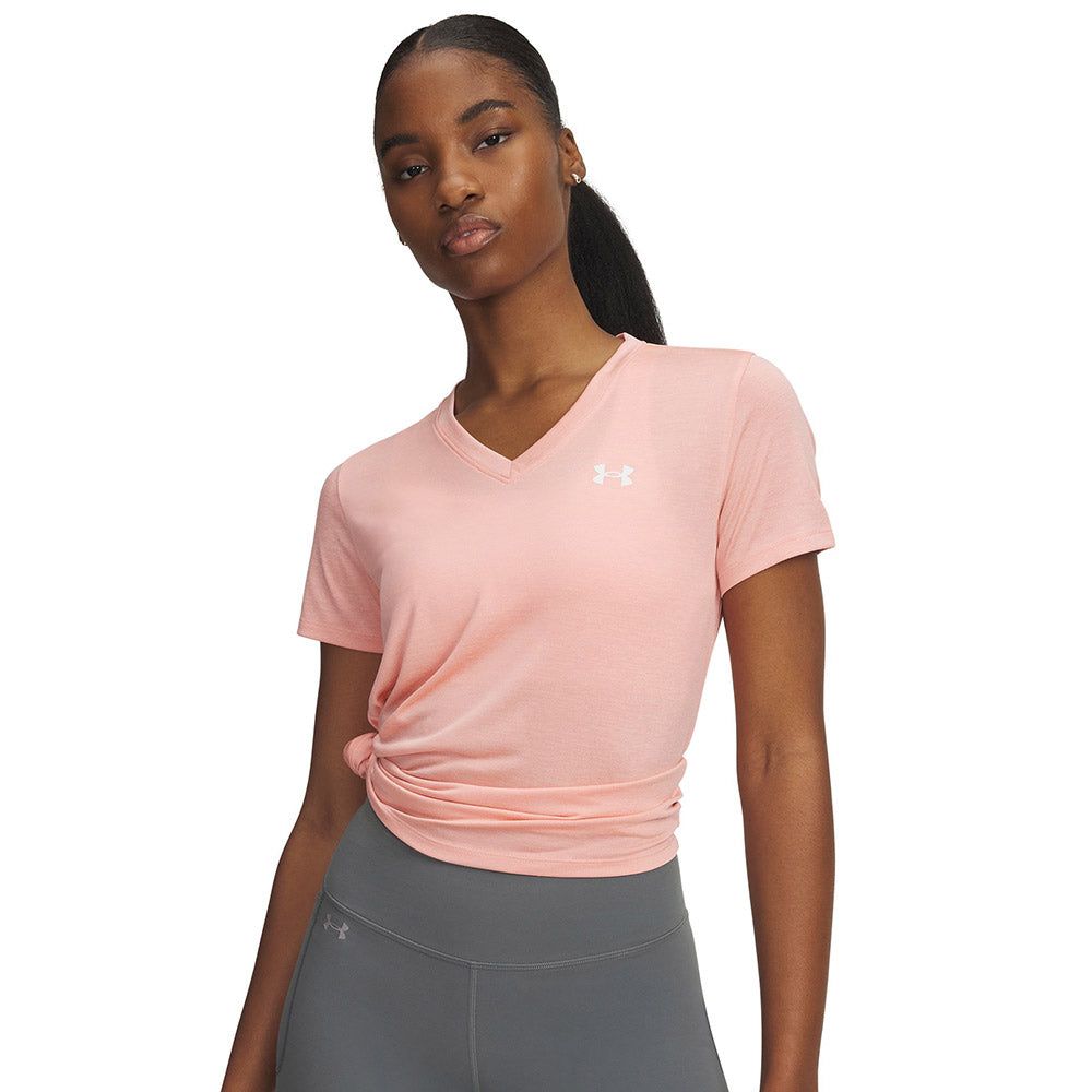 UNDER ARMOUR Tech™ Twist V-Neck женская футболка для тренировок