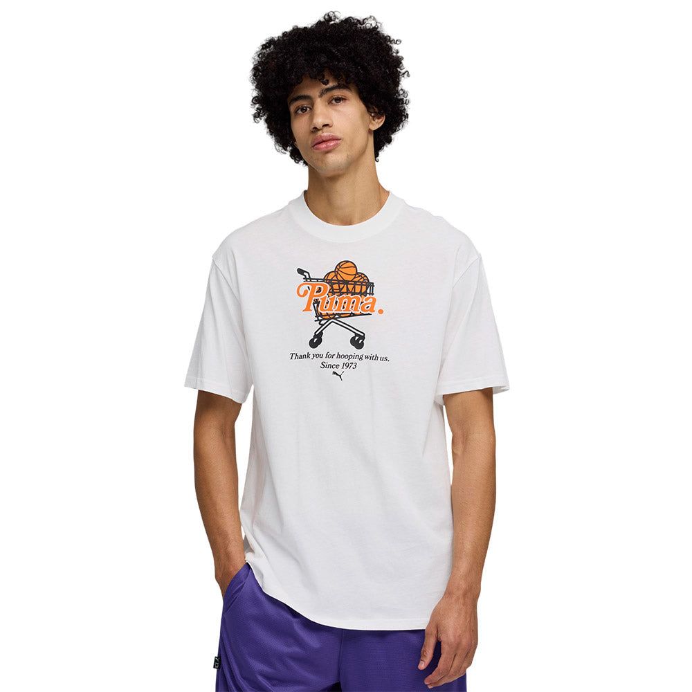 PUMA Junior Varsity мужская баскетбольная футболка