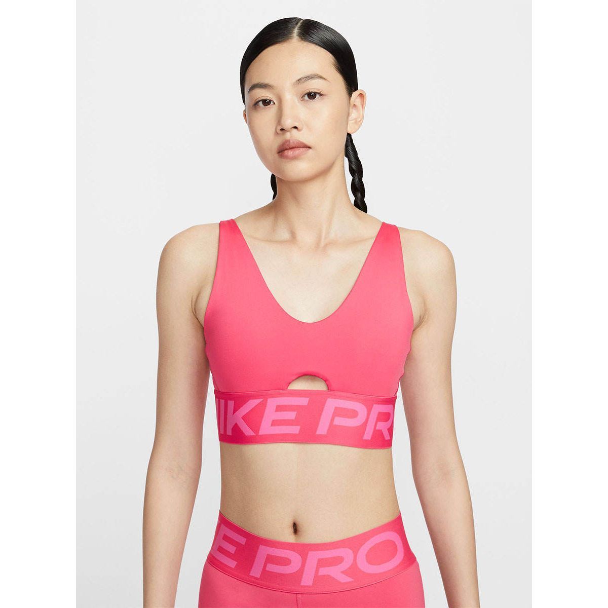 NIKE Pro Indy Plunge женские спортивный лиф