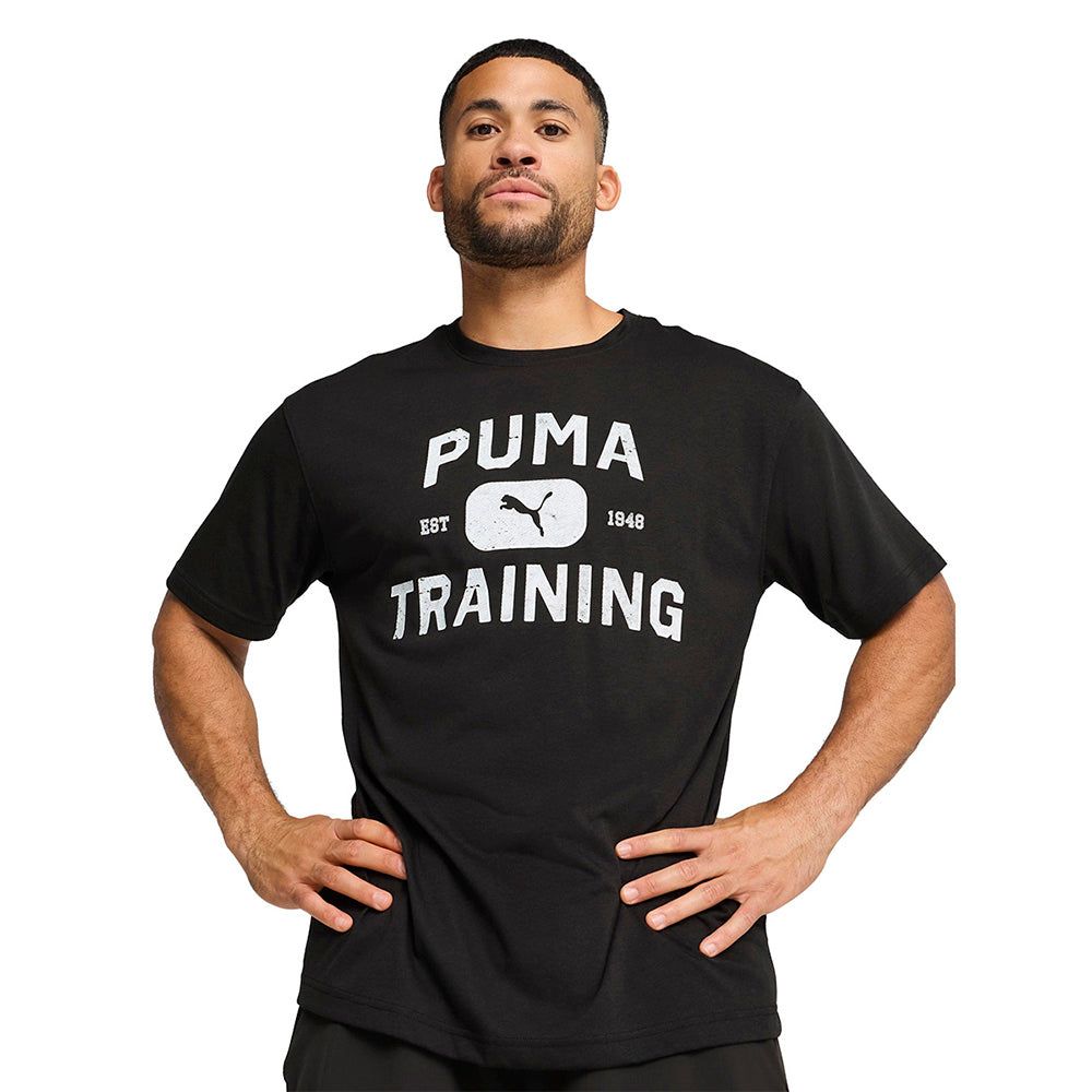 PUMA Graphics Logo мужская спортивная футболка