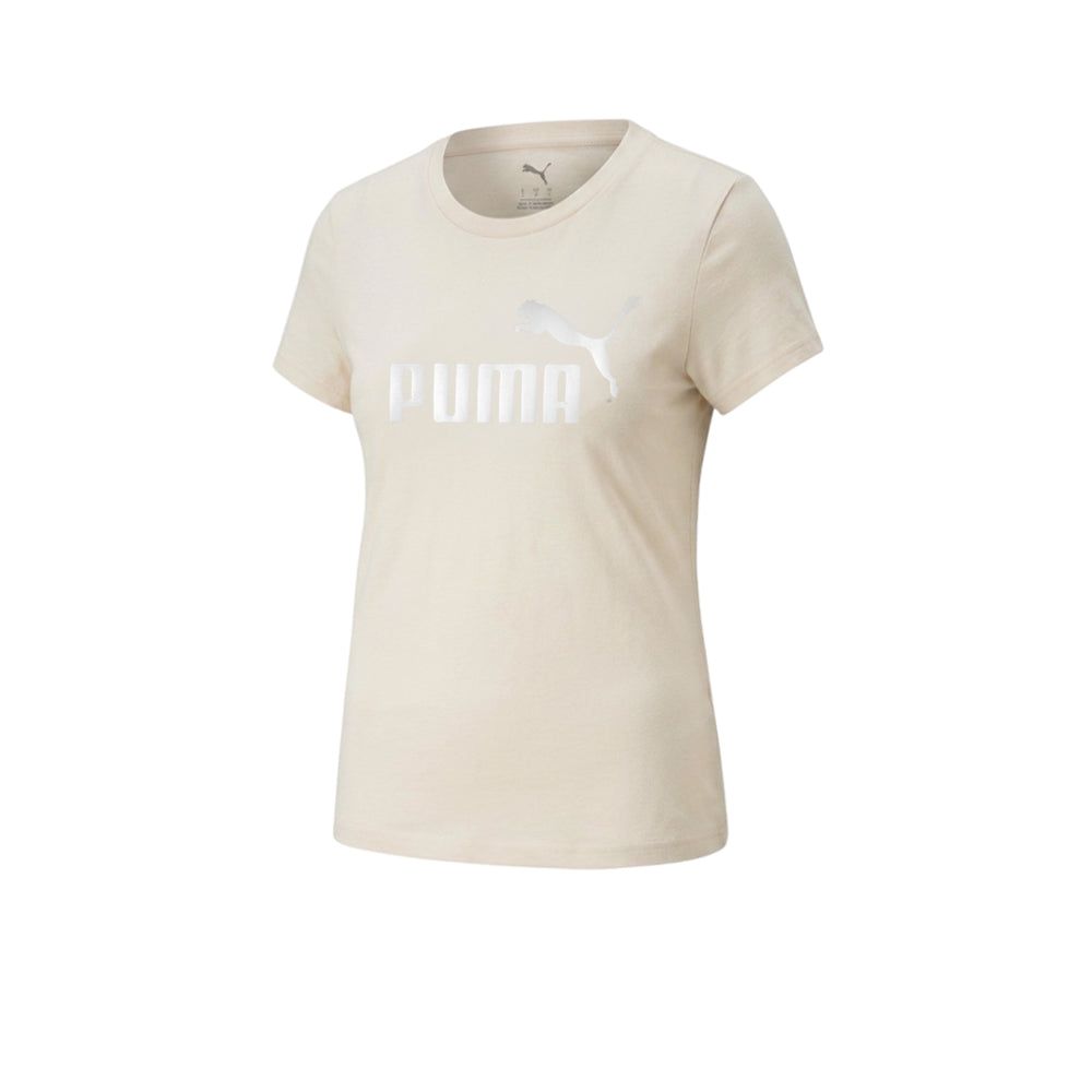 PUMA Essentials Metallic Logo женская футболка