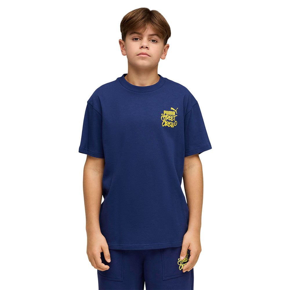 PUMA Mid 90s Relaxed Back Graphic детская футболка