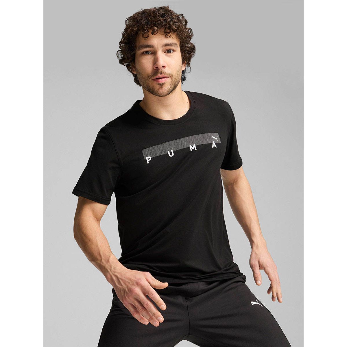PUMA Fit Cloudspun Graphic мужская тренировочная футболка