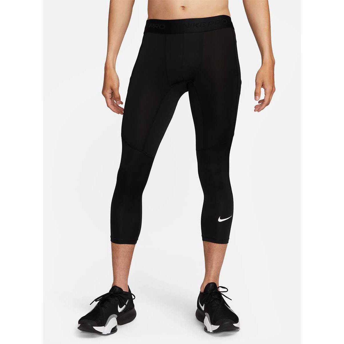 NIKE Pro Dri-FIT 3/4-Length мужские компрессионные брюки