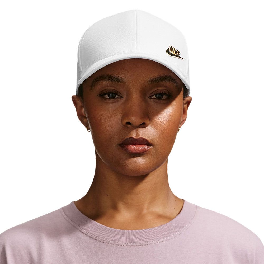 NIKE Dri-FIT Club структурированная унисекс кепка с металлическим логотипом