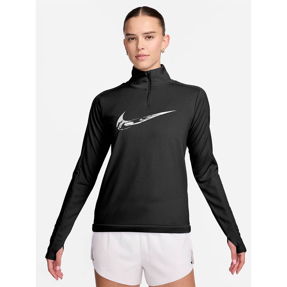 NIKE Swoosh женские беговые футболка