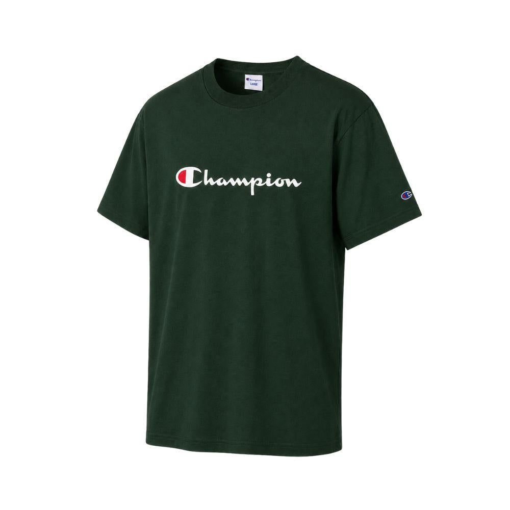 CHAMPION Essential Champion Print Logo мужская футболка с коротким рукавом Regular Fit