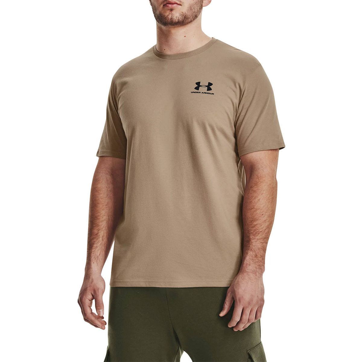 UNDER ARMOUR Sportstyle Left Chest Short Sleeve мужская тренировочная футболка