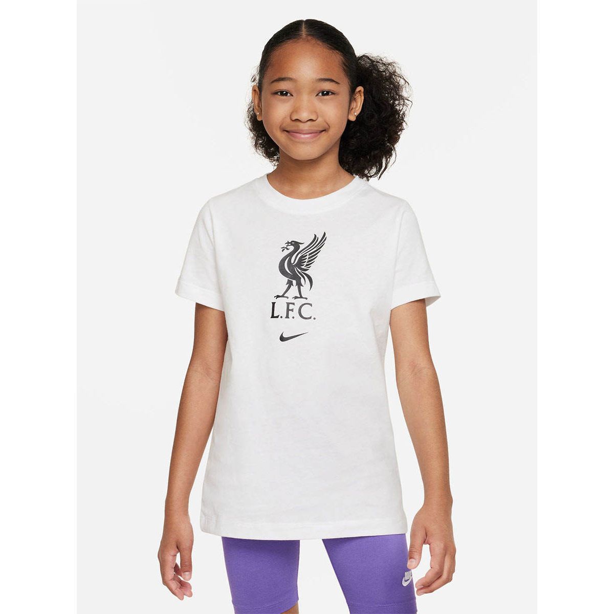 NIKE Liverpool FC Crest детская футбольная футболка