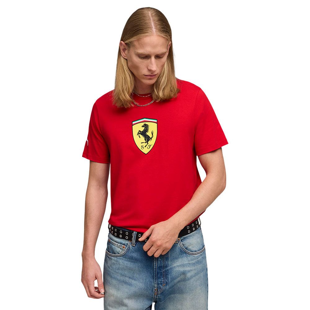 PUMA Scuderia Ferrari Coloured Shield мужская футболка