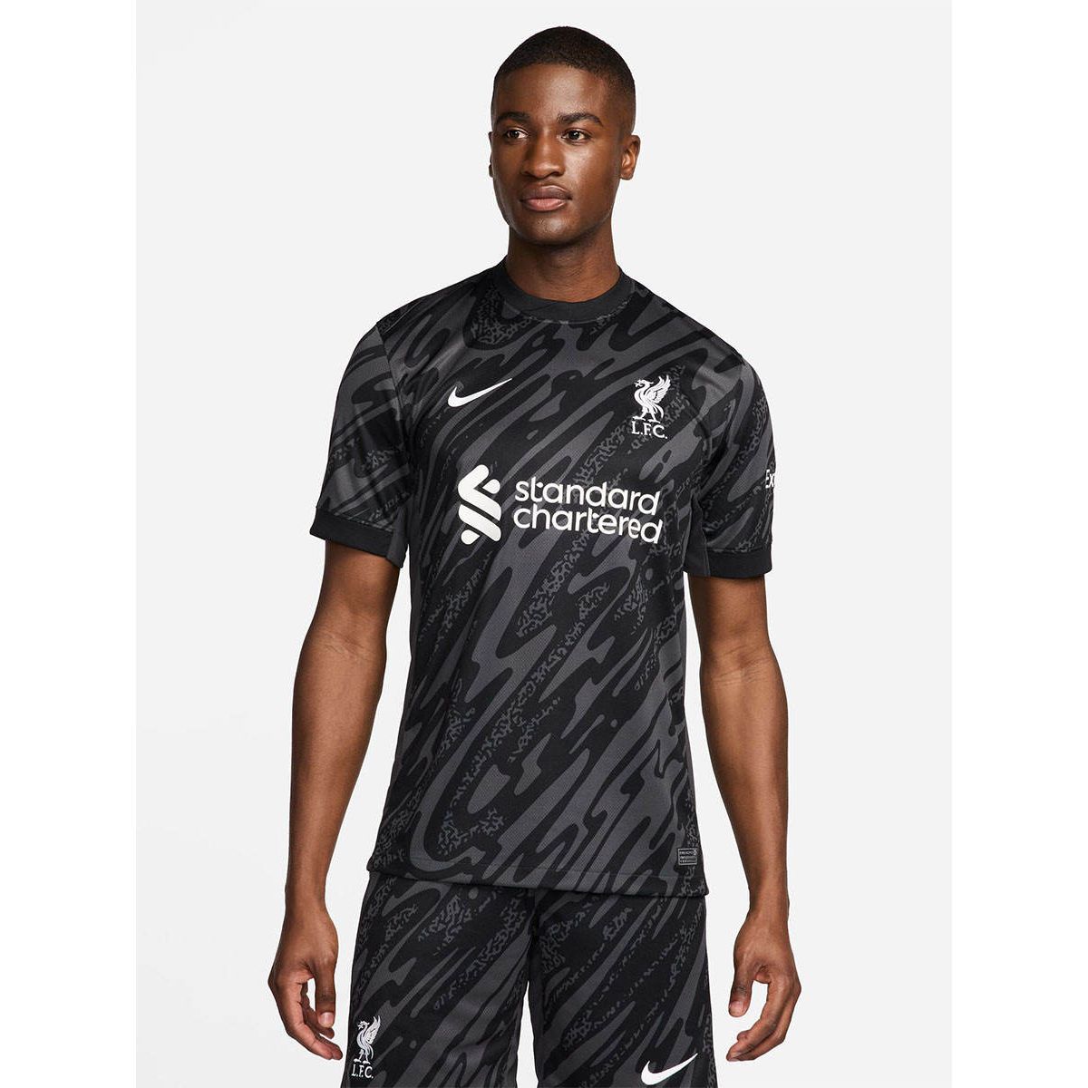 NIKE Liverpool FC Stadium Goalkeeper мужская вратарская футболка