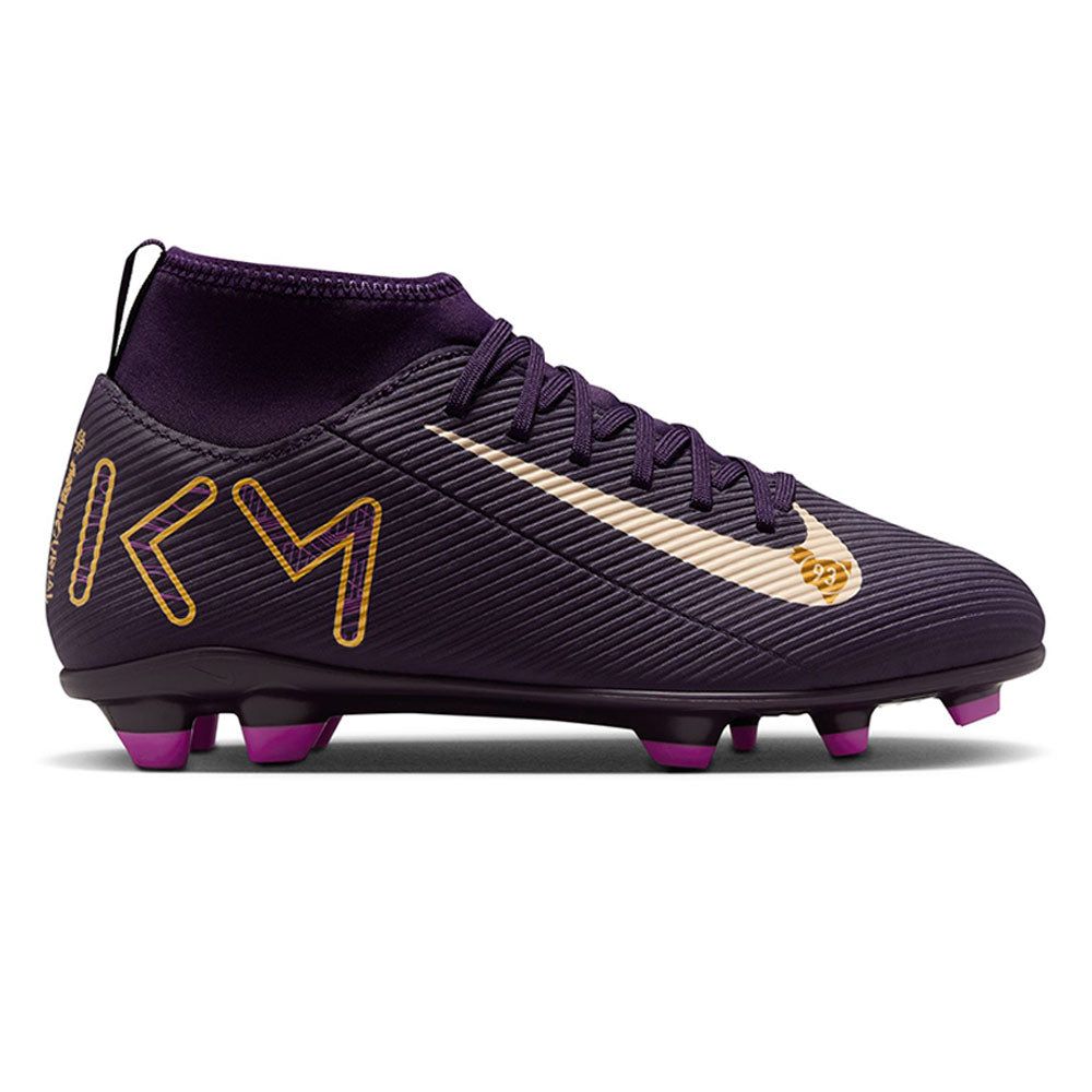 NIKE детские Mercurial Superfly 10 Club "Kylian Mbappé" MG High-Top футбольные бутсы
